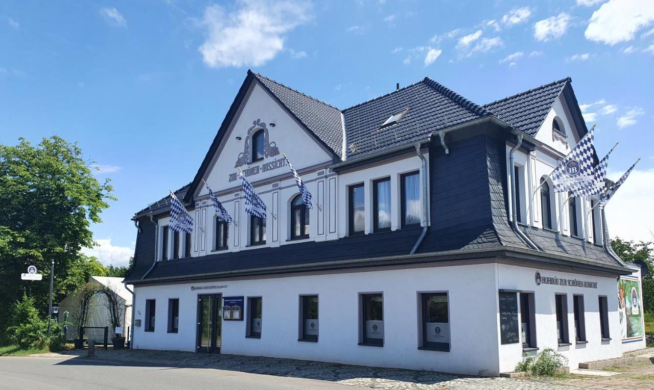 Hofbraeu Zur Schoenen Aussicht Nordhausen Extérieur photo
